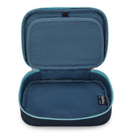 Trousse garçon rectangulaire kipling 100 pens cosmo - grande capacité Bleu foncé 3 - vertbaudet enfant 