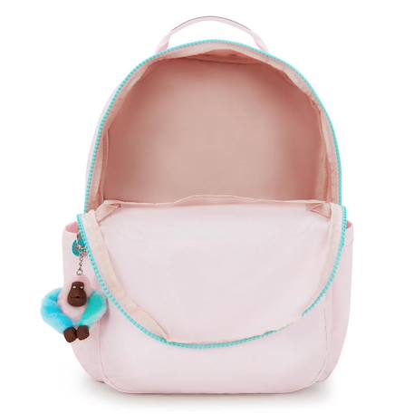 Sac à dos ordinateur 15 pouces kipling seoul college extra – a4 Rose 4 - vertbaudet enfant 