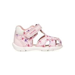 Chaussures-Sandales en cuir  à scratch