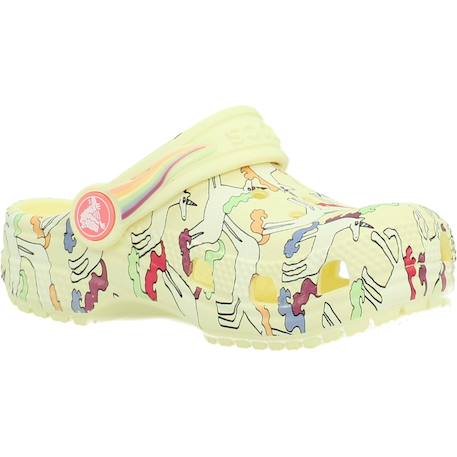Sandale enfant synthétique synthétique classic dragon Jaune 5 - vertbaudet enfant 