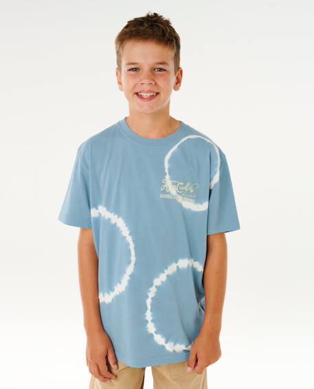T-shirt à manches courtes pacific rinse fin enfant Faded denim 6 - vertbaudet enfant 