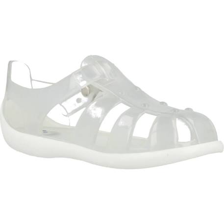 Tongs garçon modèle manuel Blanc+Bleu 5 - vertbaudet enfant 
