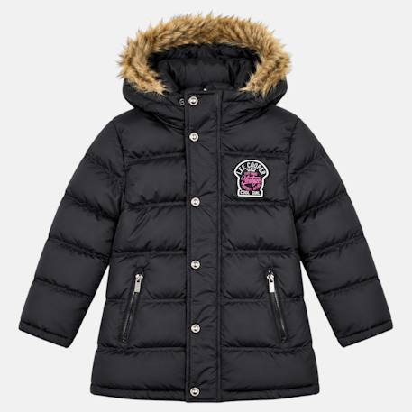 Doudoune fille Noir 4 - vertbaudet enfant 