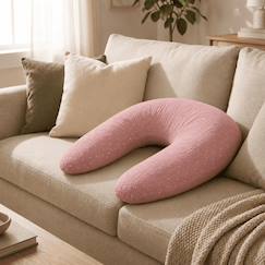 Puériculture-Coussin de maternité 3 en 1 : grossesse, allaitement & repos - housse double gaze coton