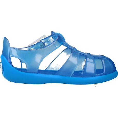 Tongs garçon modèle manuel Blanc+Bleu 7 - vertbaudet enfant 