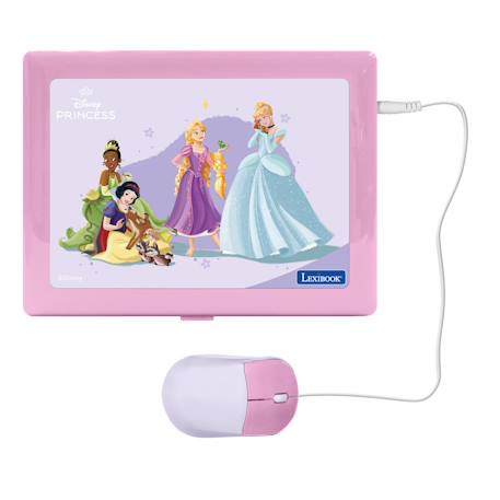 Ordinateur éducatif bilingue avec 164 activités disney princesses (en/fr) MULTICOLORE 2 - vertbaudet enfant 