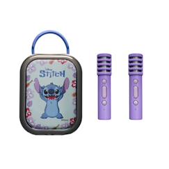 Jouet-Karaoke bluetooth stitch avec 2 micros sans fil