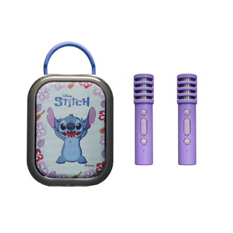 Karaoke bluetooth stitch avec 2 micros sans fil MULTICOLORE 1 - vertbaudet enfant 