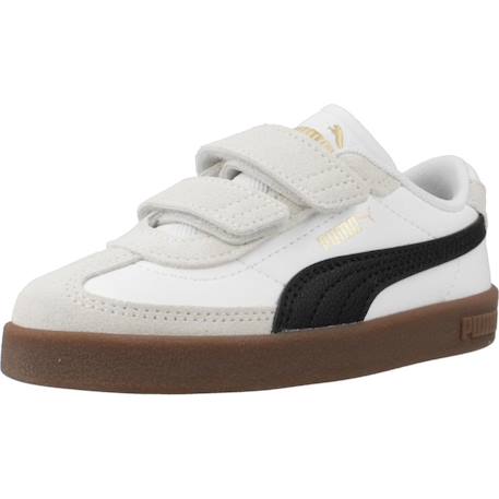 Baskets bébé garçon en cuir Blanc white 4 - vertbaudet enfant 