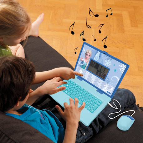 Ordinateur éducatif bilingue avec 164 activités au design la reine des neiges (en/fr) MULTICOLORE 5 - vertbaudet enfant 