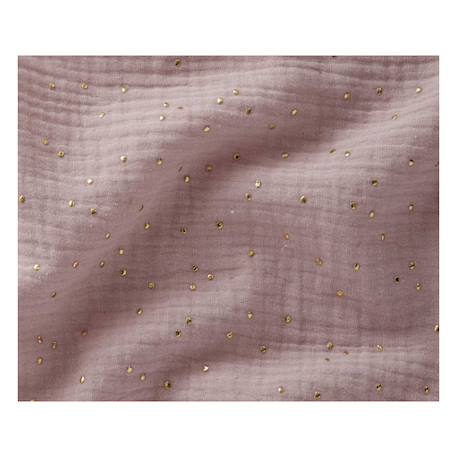 Coussin de maternité 3 en 1 : grossesse, allaitement & repos - housse double gaze coton Bleu+Rose fushsia+Rose pâle+Vert 17 - vertbaudet enfant 