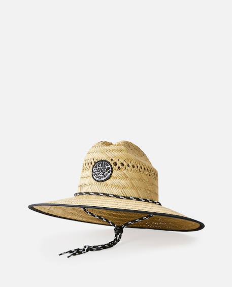 Chapeau de paille enfant avec logo Natural 3 - vertbaudet enfant 