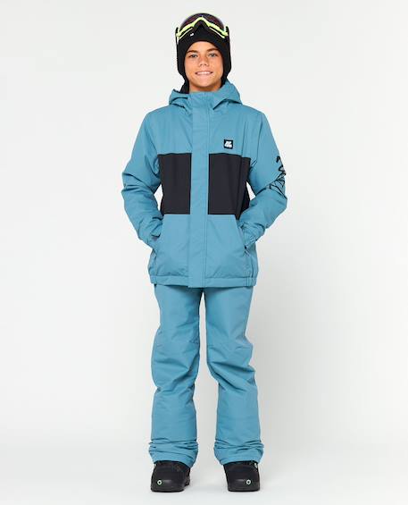 Pantalon de ski anti series olly 10k/10k Blue+Ocean blue tie dye+Washed watermelon 10 - vertbaudet enfant 