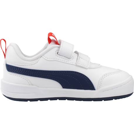 Baskets bébé garçon Blanc white 1 - vertbaudet enfant 