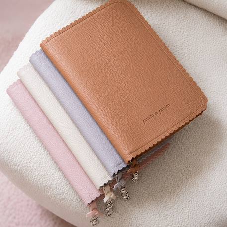 Protège carnet de santé icon rose Bleu+Gris+Marron+Rose+Vert 6 - vertbaudet enfant 