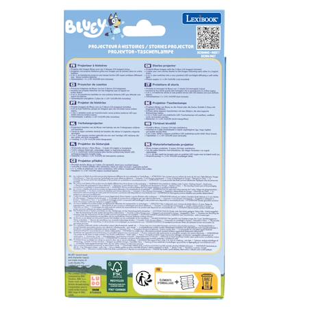 Projecteur à histoires et lampe torche bluey BLEU 4 - vertbaudet enfant 