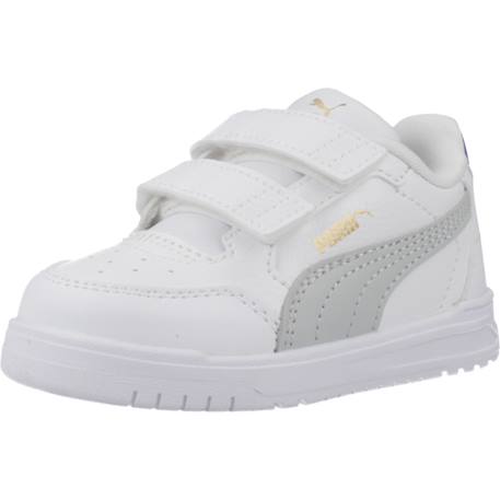 Baskets bébé garçon Blanc white 4 - vertbaudet enfant 
