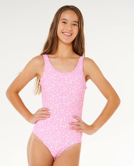 Maillot une pièce sunshine revo fille Begonia pink 6 - vertbaudet enfant 