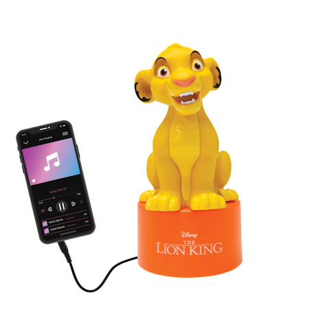 Enceinte veilleuse le roi lion Orange 4 - vertbaudet enfant 
