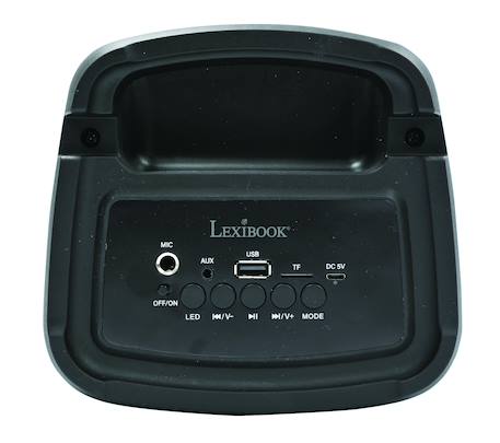 Enceinte taille medium bluetooth® lumineuse effet flammes multicolores avec micro MULTICOLORE 2 - vertbaudet enfant 