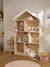 Bibliothèque enfant feston bois maison rose 2 - vertbaudet enfant 
