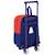 Sac à dos à roulettes enfant garçon atlético de madrid 28 cm - petite section maternelle Bleu / rouge / blanc 2 - vertbaudet enfant 