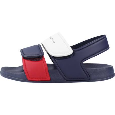 Tongs enfant garçon Bleu+Multicolore 2 - vertbaudet enfant 