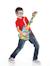 Guitare électronique lumineuse avec lunettes et micro minions Bleu 5 - vertbaudet enfant 