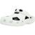 Sandale enfant synthétique synthétique classic soccer ball Blanc 4 - vertbaudet enfant 