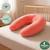 Pack coussin de maternité xxl - housses (corail & velours) + charlotte - grossesse et allaitement Rose 4 - vertbaudet enfant 