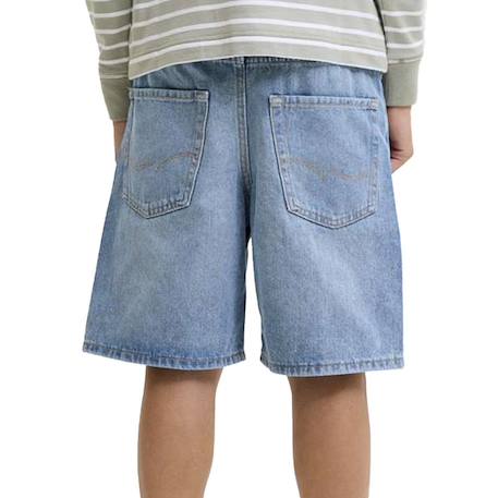 Short en jean loose garçon tony Bleu 2 - vertbaudet enfant 