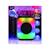 Petite enceinte bluetooth® lumineuse effet flammes multicolores avec micro MULTICOLORE 3 - vertbaudet enfant 