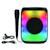 Petite enceinte bluetooth® lumineuse effet flammes multicolores avec micro MULTICOLORE 1 - vertbaudet enfant 