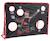 But de floorball - unihockey avec mur de but Rouge/noir 2 - vertbaudet enfant 