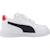 Basket garçon modèle shuffle downtown lo v inf Blanc+Blanc white 7 - vertbaudet enfant 