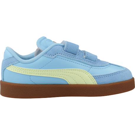 Baskets bébé garçon en cuir Bleu blue 1 - vertbaudet enfant 
