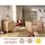 Chambre bébé, lit bébé évolutif et commode à langer - arty Marron 1 - vertbaudet enfant 