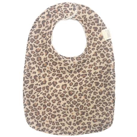 Bavoir big brother wild print Beige, noir, marron 1 - vertbaudet enfant 