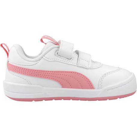 Baskets bébé fille Blanc white 1 - vertbaudet enfant 