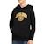 Sweat à capuche garçon varsity branding Noir 1 - vertbaudet enfant 