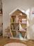Bibliothèque enfant feston bois maison rose 1 - vertbaudet enfant 