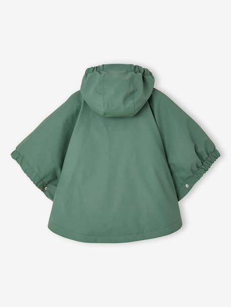Cape de pluie bébé fille vert 2 - vertbaudet enfant 