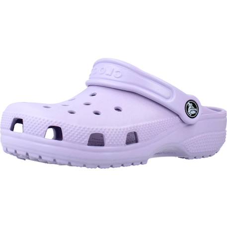Tongs fille modèle classic clog k Bleu+Rose+Vert+Violet 22 - vertbaudet enfant 