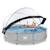 Piscine couverte wood ø360x76cm avec pompe filtrante Gris+Gris clair+Marron+Vert 12 - vertbaudet enfant 