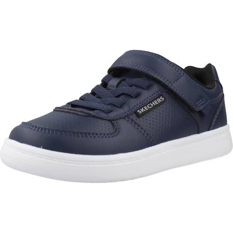 Basket quick street lite Blanc+Bleu nvy 10 - vertbaudet enfant 