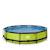 Piscine wood ø360x76cm avec pompe filtrante Gris clair+Vert 8 - vertbaudet enfant 