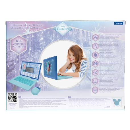 Ordinateur éducatif bilingue avec 164 activités au design la reine des neiges (en/fr) MULTICOLORE 4 - vertbaudet enfant 