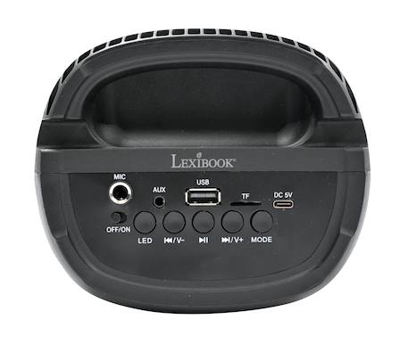 Petite enceinte bluetooth® lumineuse effet flammes multicolores avec micro MULTICOLORE 2 - vertbaudet enfant 
