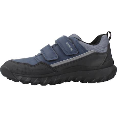 Basket garçon modèle j simbyos boy Bleu c4j9b+Noir c0245 2 - vertbaudet enfant 