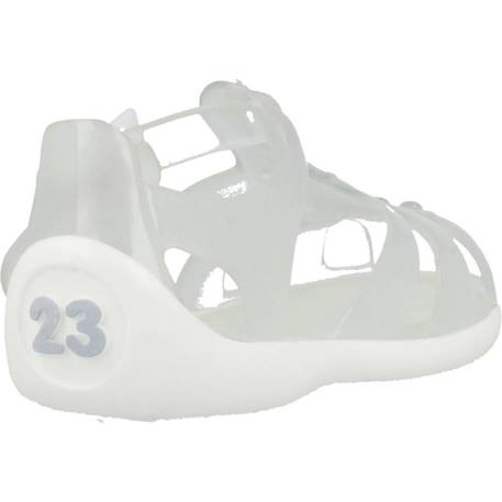 Tongs garçon modèle manuel Blanc+Bleu 3 - vertbaudet enfant 